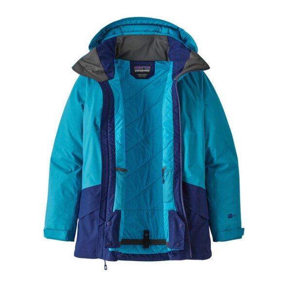 Patagonia | NWT Insulated Snowbelle Snow Ski Jacket in Curacao Blue - Picture 2 of 14